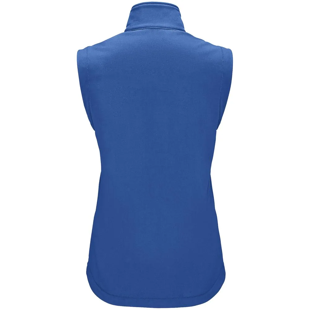 Жилет женский Race BW Women, ярко-синий, размер M заказать онлайн с вашим дизайном на заказ в Москве и области
