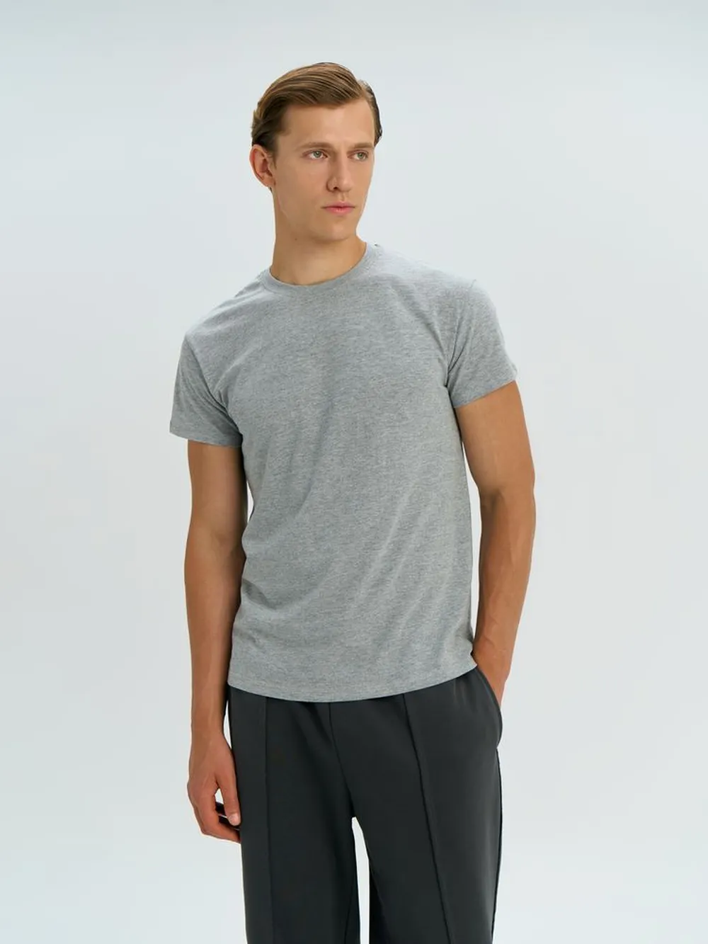 Футболка Regent 150, темно-серая, размер XXL заказать онлайн с вашим дизайном на заказ в Москве и области