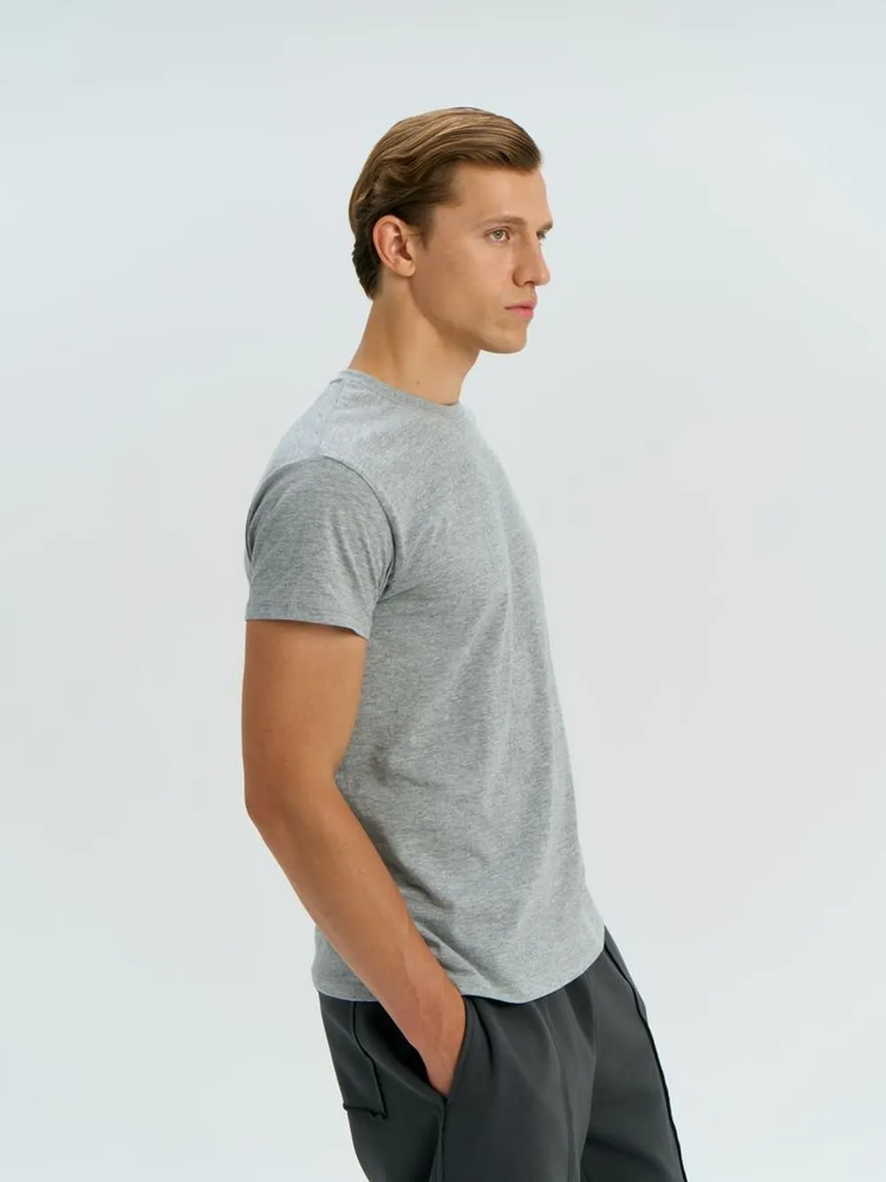 Футболка Regent 150, темно-серая, размер XXL заказать онлайн с вашим дизайном на заказ в Москве и области