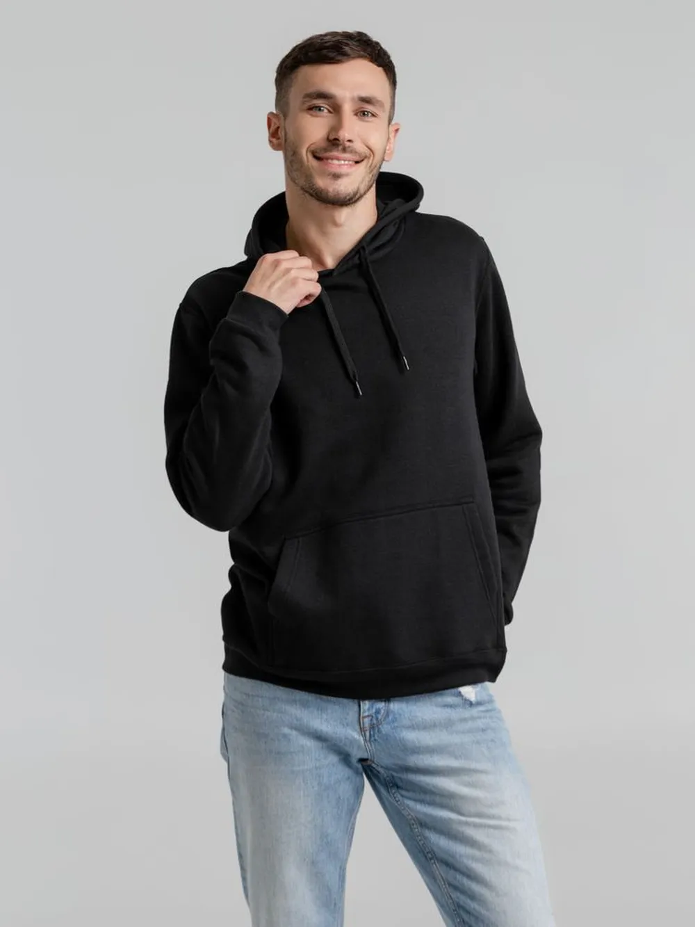 Толстовка с капюшоном Snake II, темный хаки заказать онлайн с вашим дизайном на заказ в Москве и области