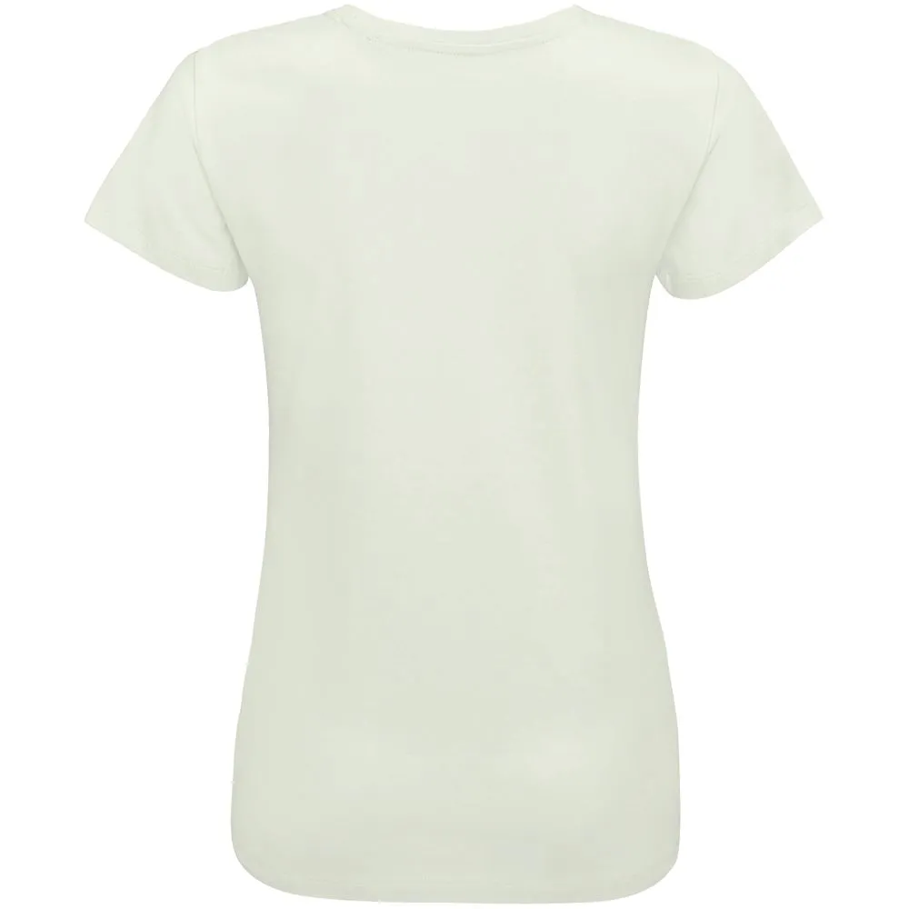 Футболка женская Metropolitan, зеленая, размер S заказать онлайн с вашим дизайном на заказ в Москве и области