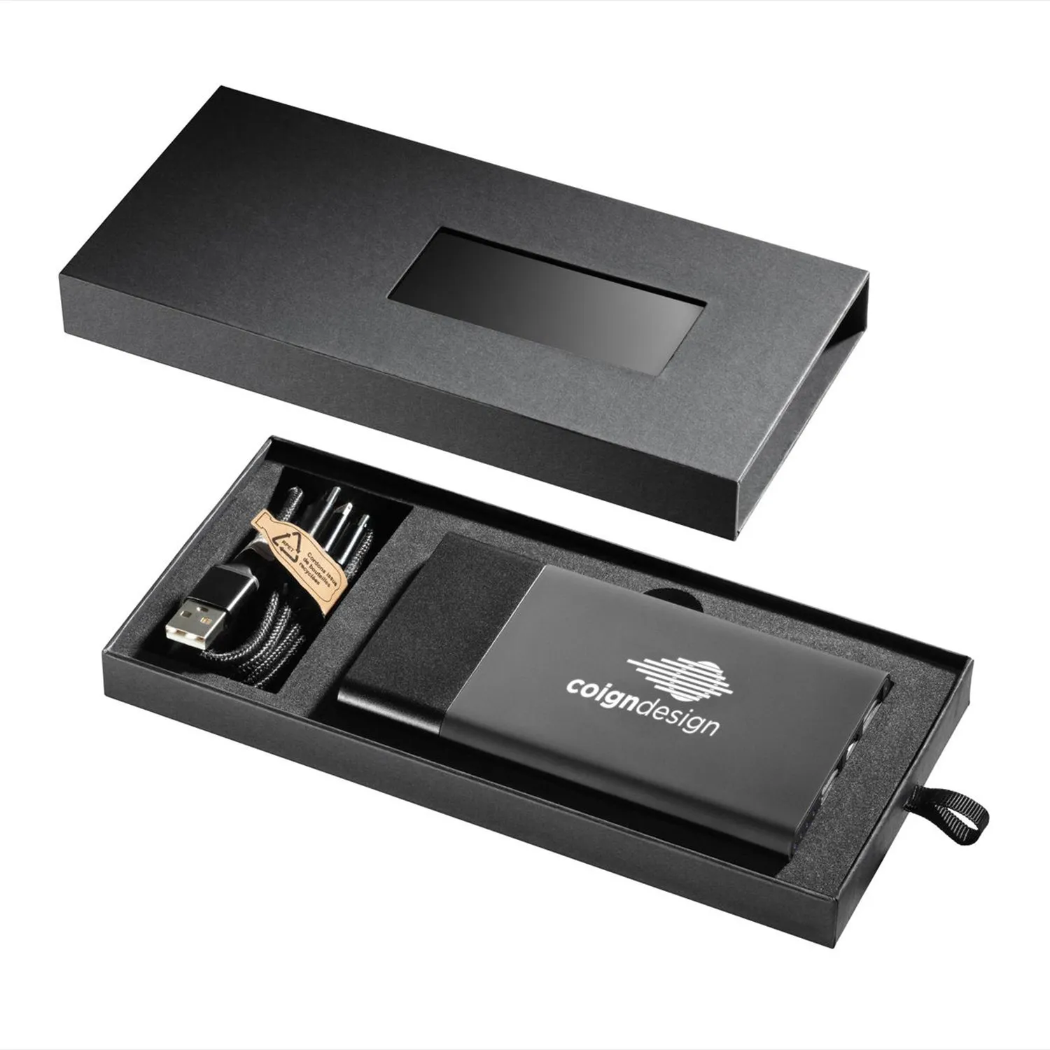 Умный Power Bank – 5000 мАч заказать онлайн с вашим дизайном на заказ в Москве и области