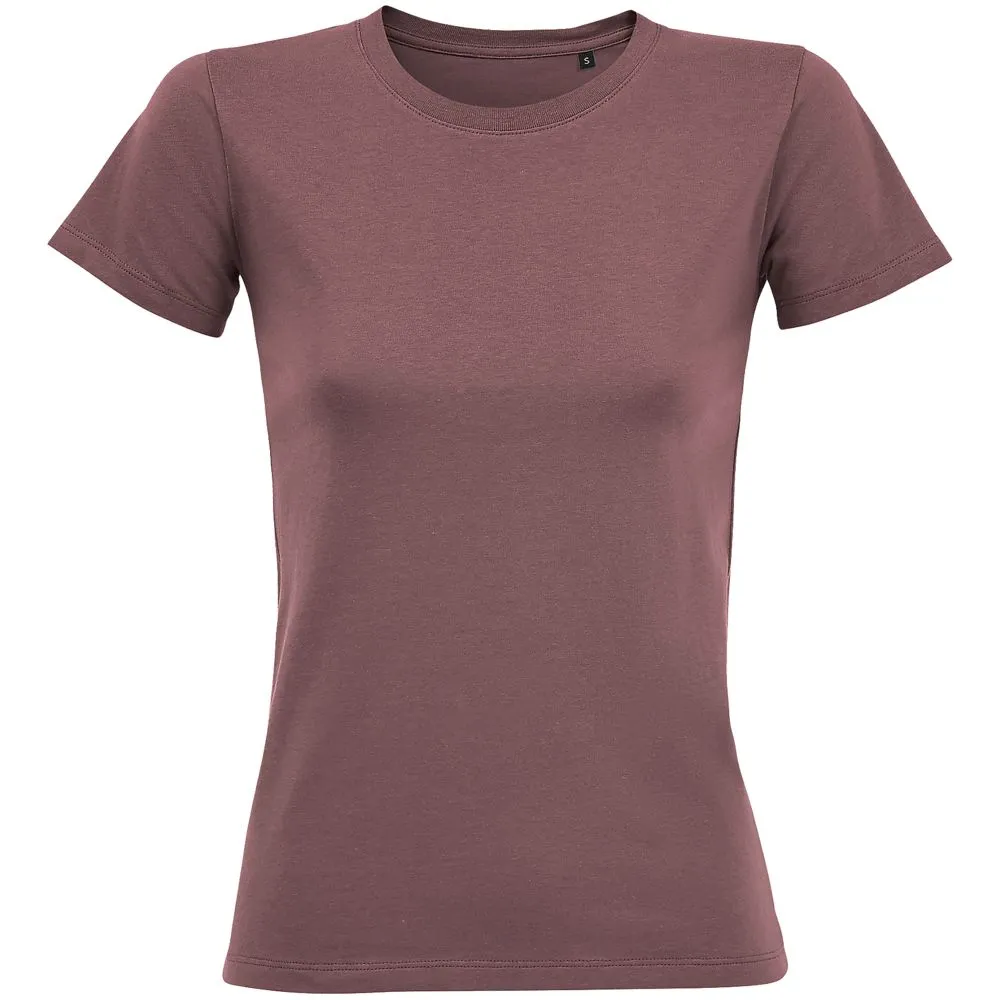Футболка женская Regent Fit Women, пыльно-розовая, размер XL заказать онлайн с вашим дизайном на заказ в Москве и области