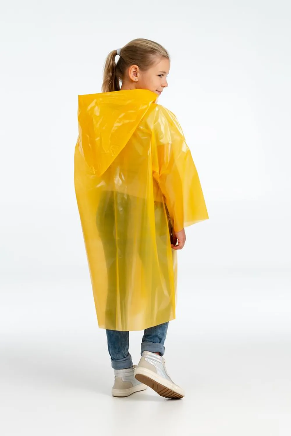 Дождевик-плащ детский BrightWay Kids, желтый заказать онлайн с вашим дизайном на заказ в Москве и области