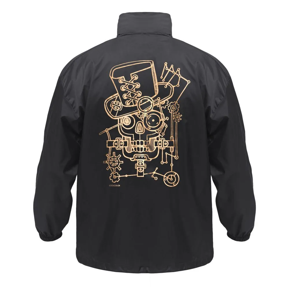 Ветровка John Steampunk, черная, размер XL заказать онлайн с вашим дизайном на заказ в Москве и области