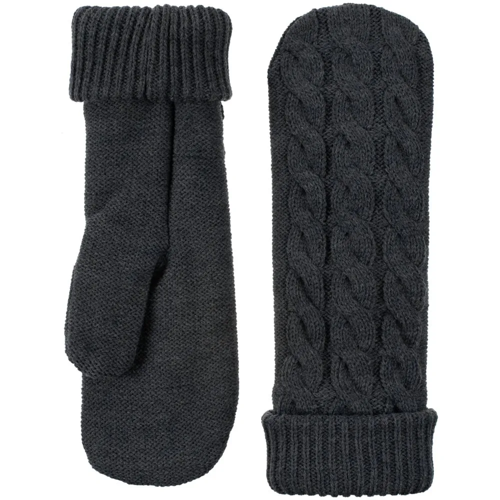 Варежки Heat Trick, темно-серый меланж (асфальт), размер L/XL заказать онлайн с вашим дизайном на заказ в Москве и области