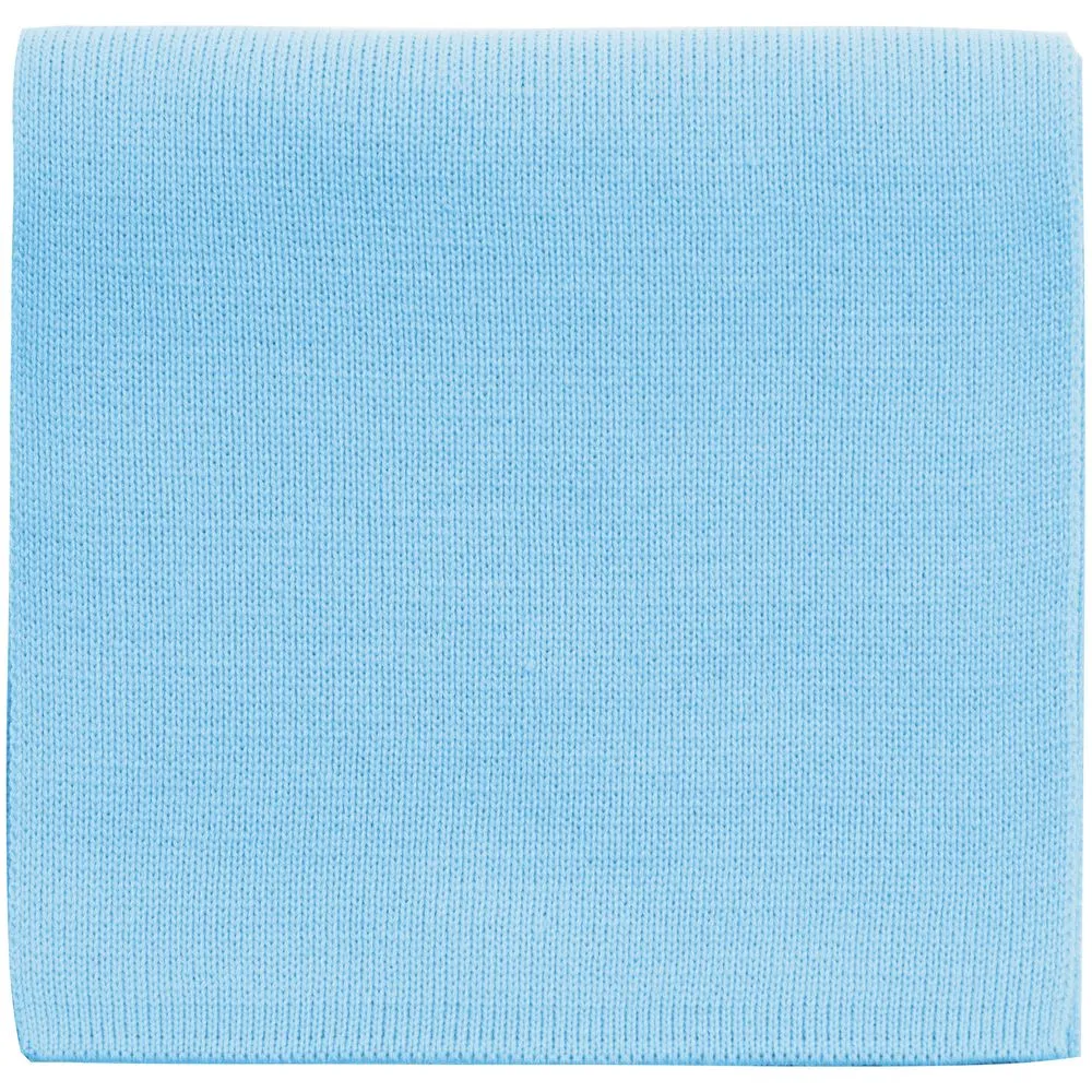 Шарф Real Talk, голубой заказать онлайн с вашим дизайном на заказ в Москве и области