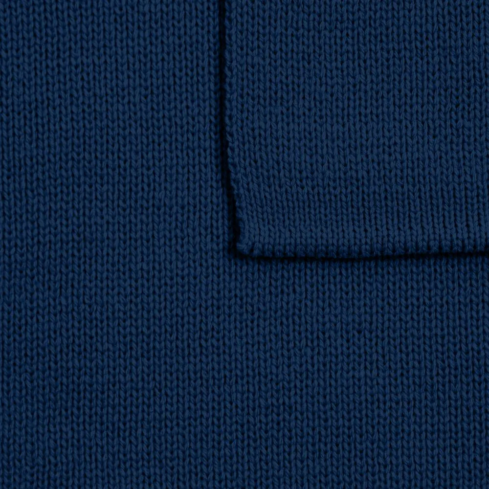 Шарф Real Talk, темно-синий заказать онлайн с вашим дизайном на заказ в Москве и области