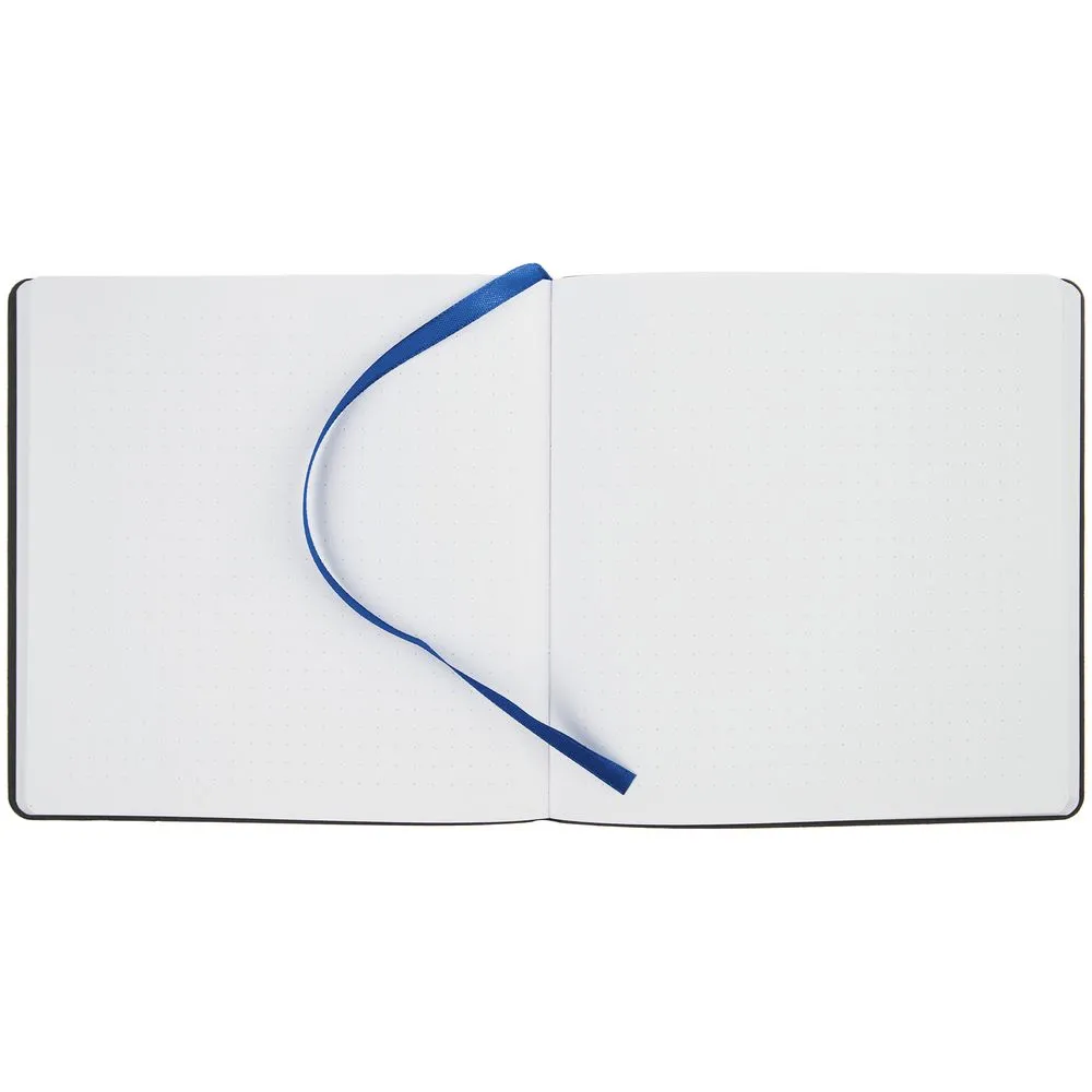 Блокнот Charm, синий заказать онлайн с вашим дизайном на заказ в Москве и области