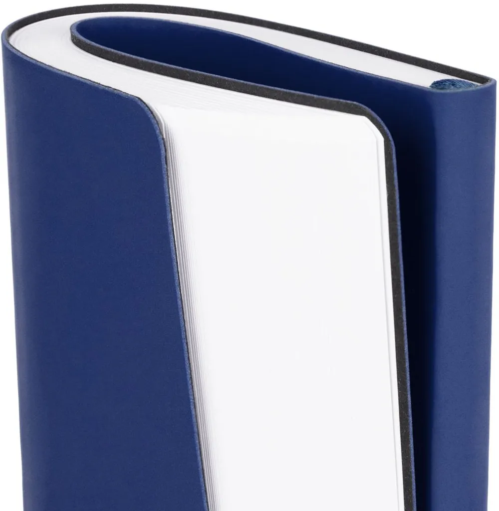 Блокнот Charm, синий заказать онлайн с вашим дизайном на заказ в Москве и области