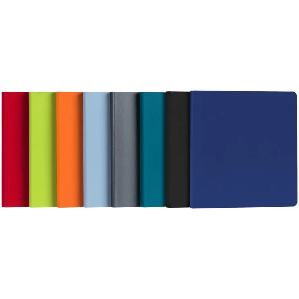 Блокнот Charm, синий заказать онлайн с вашим дизайном на заказ в Москве и области