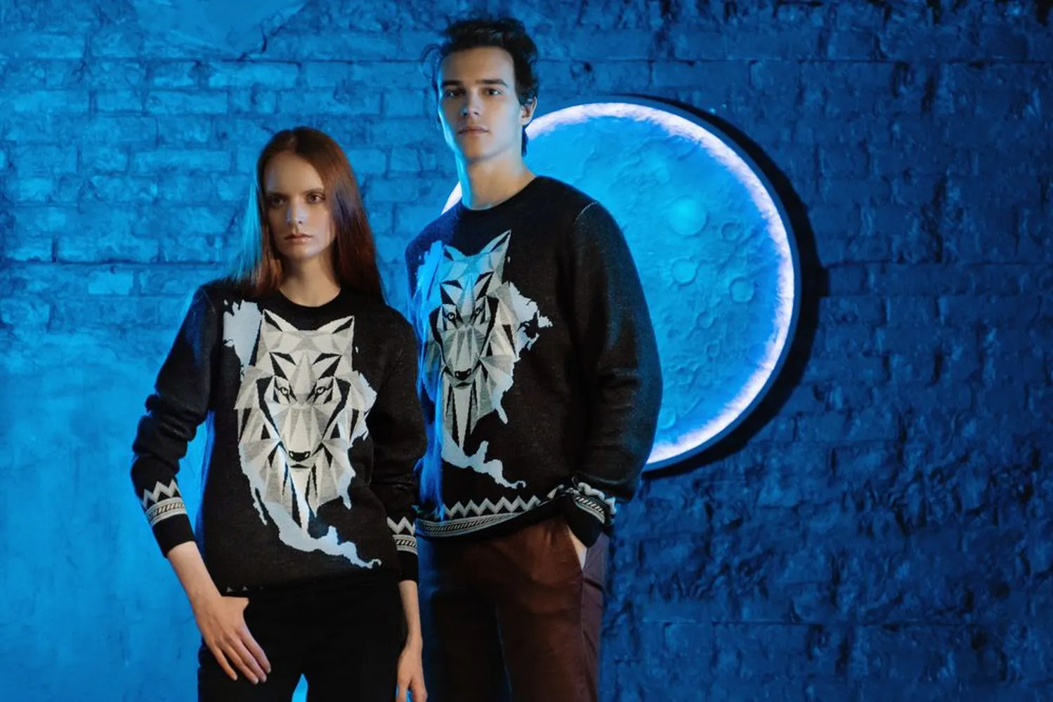 Джемпер Totem Wolf, размер XL заказать онлайн с вашим дизайном на заказ в Москве и области