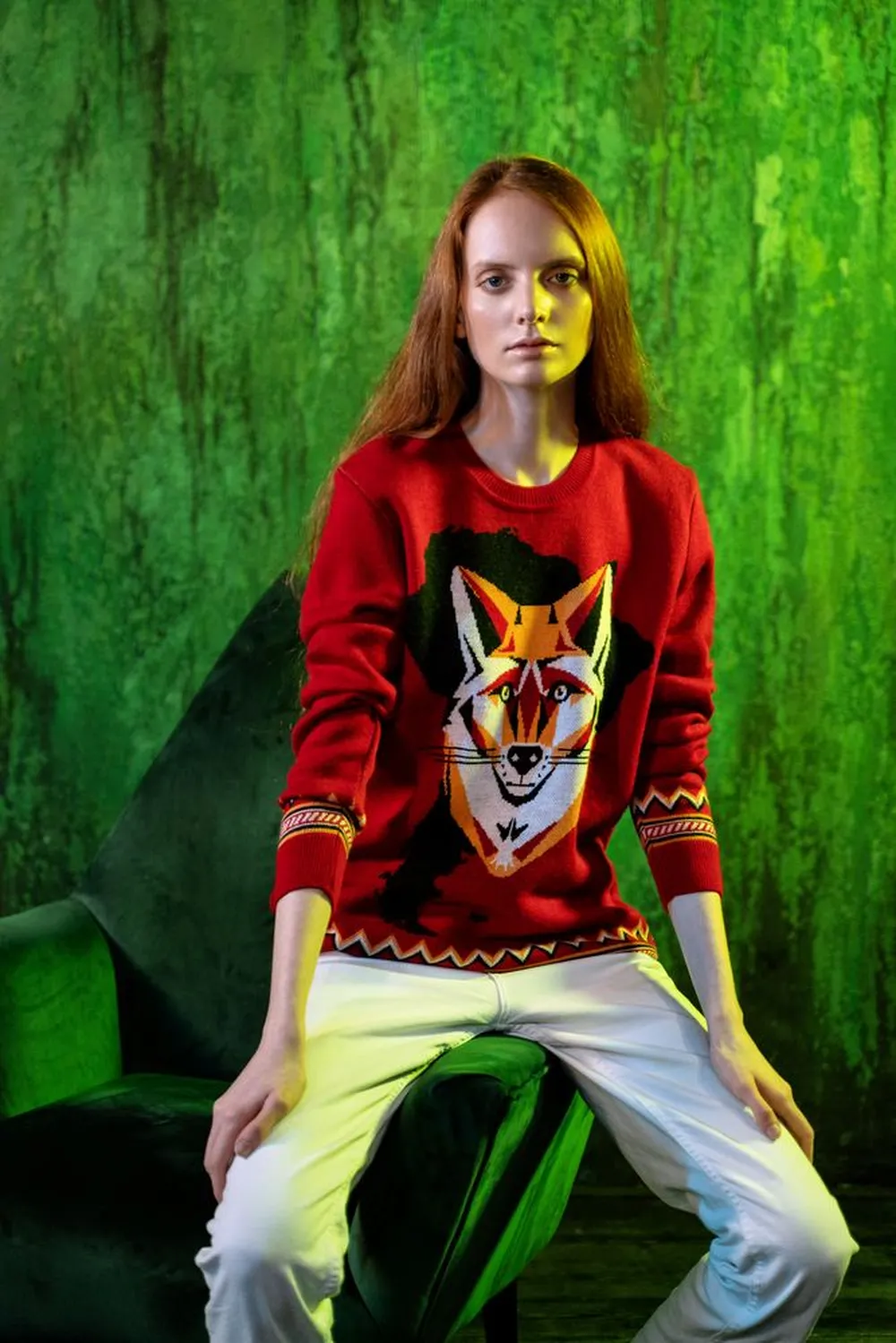 Джемпер Totem Fox, размер L заказать онлайн с вашим дизайном на заказ в Москве и области