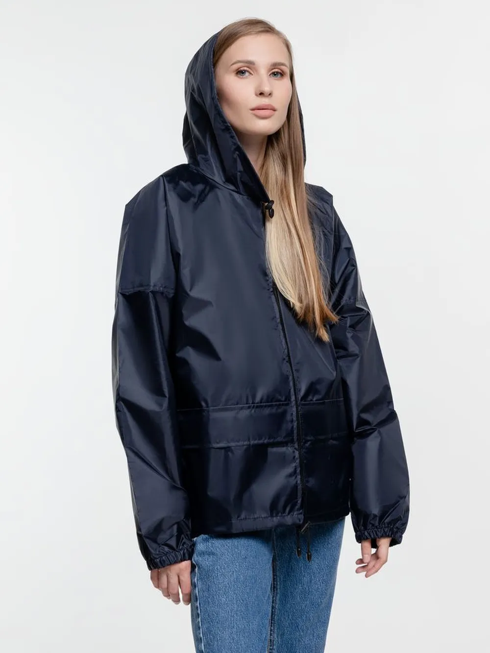 Ветровка Kivach Promo, темно-синий заказать онлайн с вашим дизайном на заказ в Москве и области