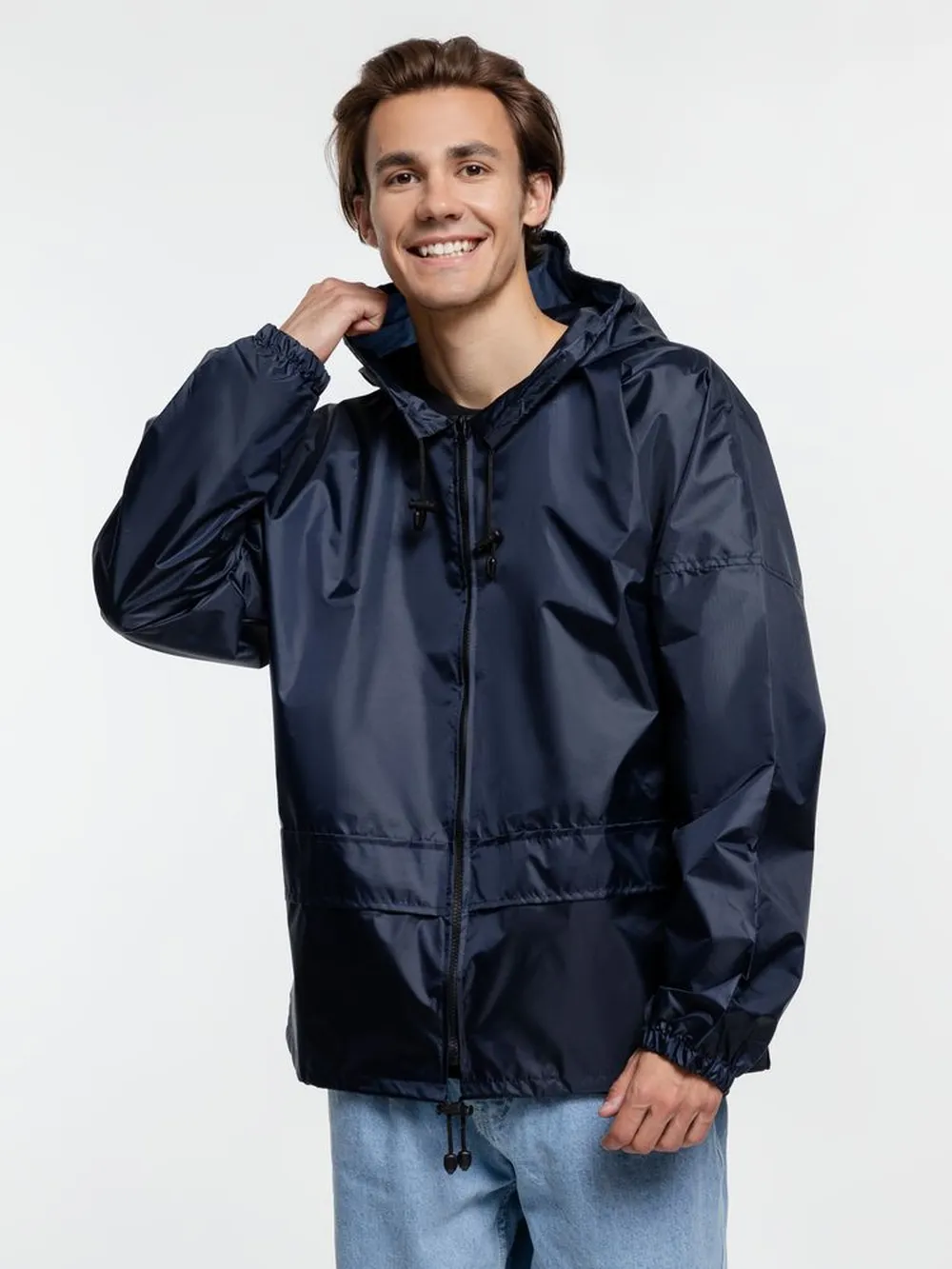 Ветровка Kivach Promo, темно-синий заказать онлайн с вашим дизайном на заказ в Москве и области