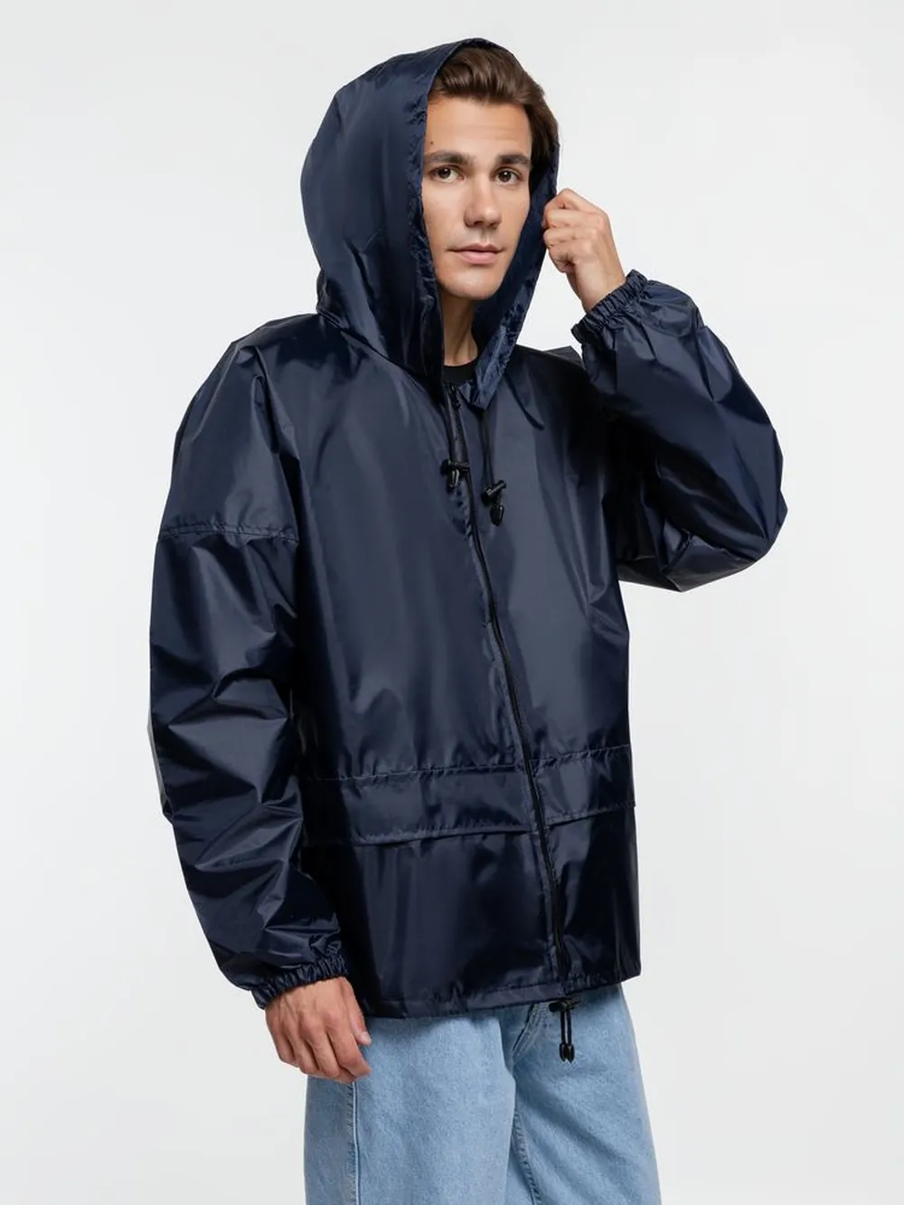 Ветровка Kivach Promo, темно-синий заказать онлайн с вашим дизайном на заказ в Москве и области