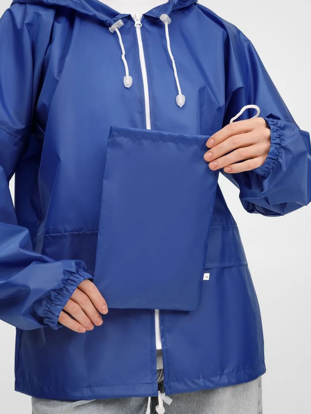 Ветровка Kivach Promo, ярко-синий заказать онлайн с вашим дизайном на заказ в Москве и области