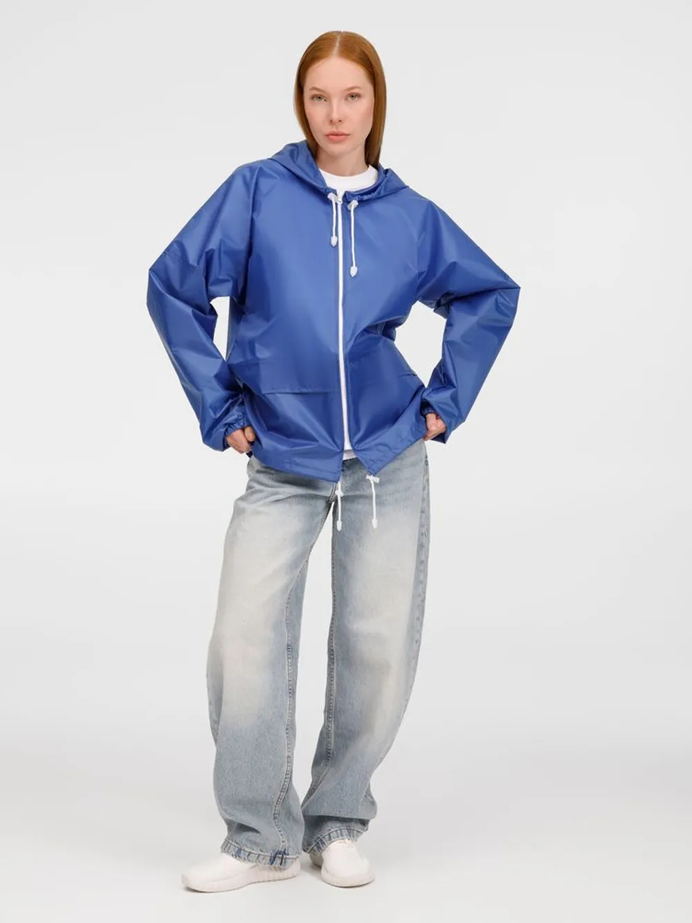 Ветровка Kivach Promo, ярко-синий, размер M заказать онлайн с вашим дизайном на заказ в Москве и области