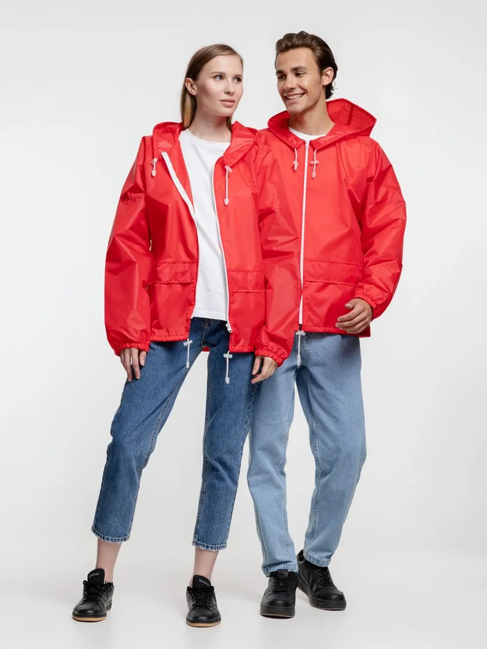 Ветровка Kivach Promo, красный, размер XL заказать онлайн с вашим дизайном на заказ в Москве и области