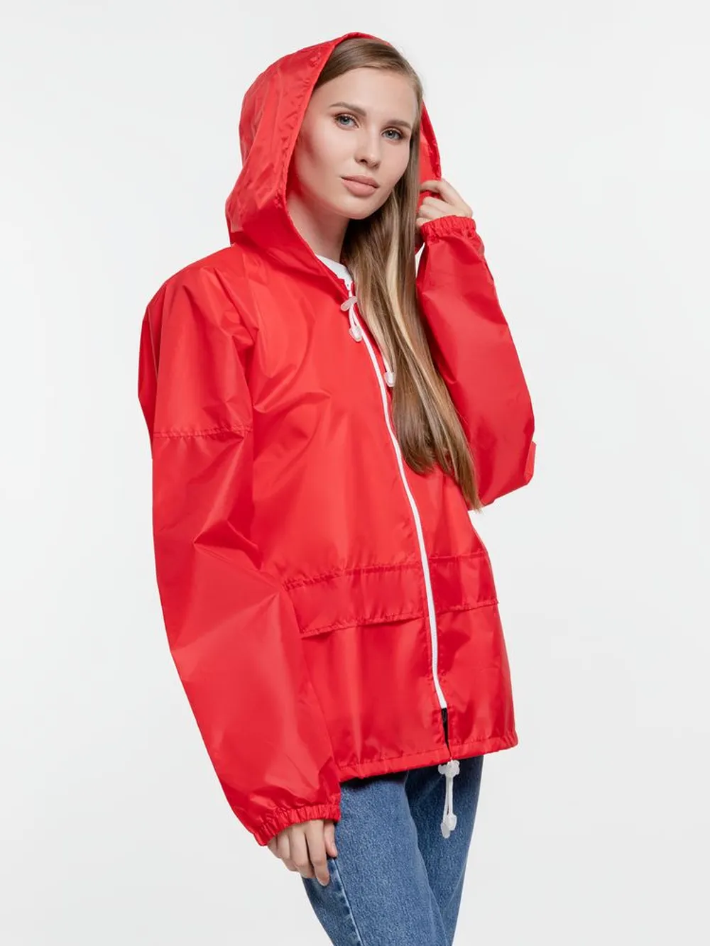 Ветровка Kivach Promo, красный, размер XXL заказать онлайн с вашим дизайном на заказ в Москве и области