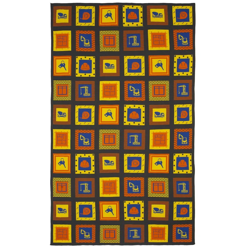 Плед Industry, строительство заказать онлайн с вашим дизайном на заказ в Москве и области