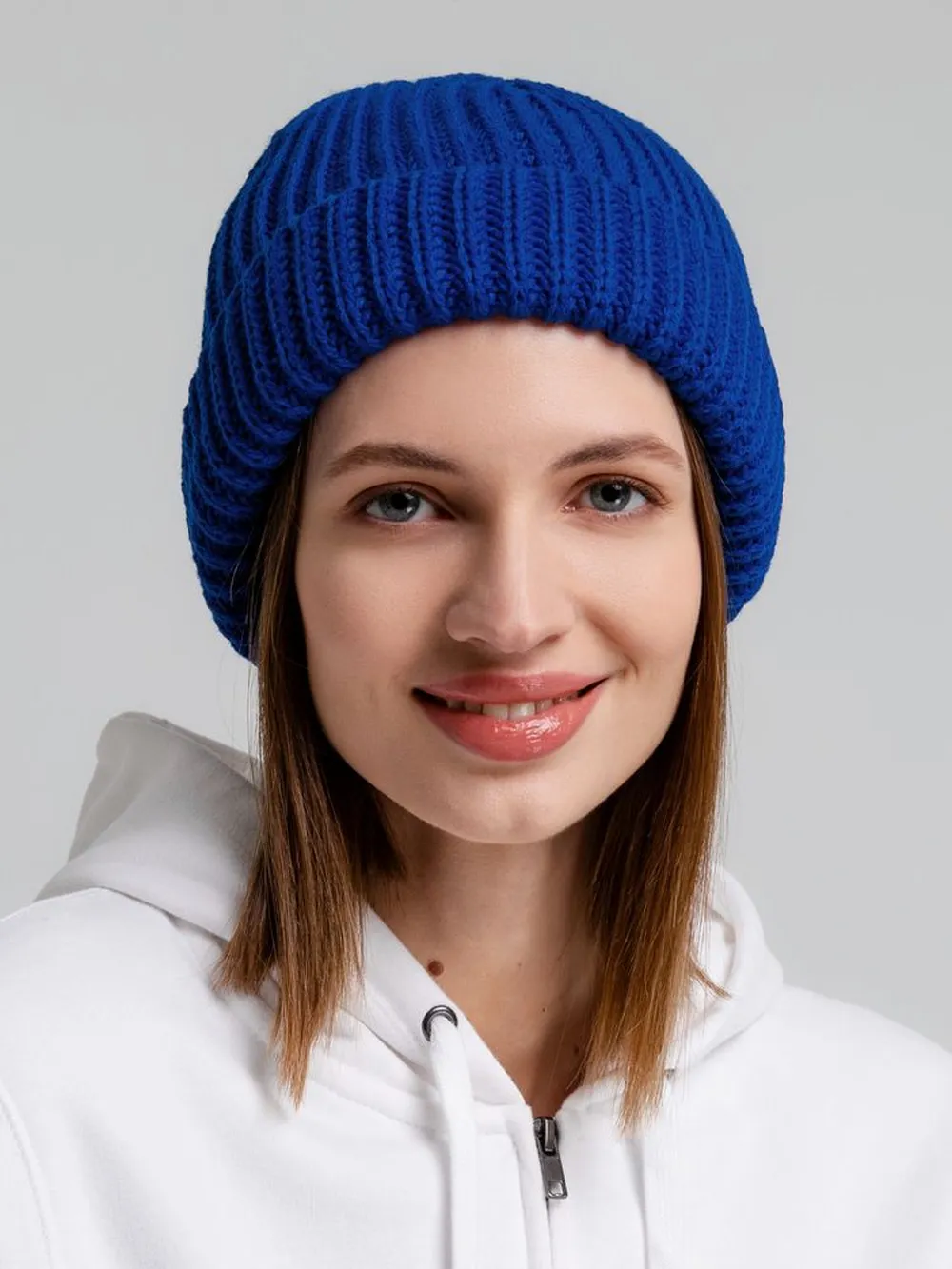 Шапка Nordkapp, синяя заказать онлайн с вашим дизайном на заказ в Москве и области