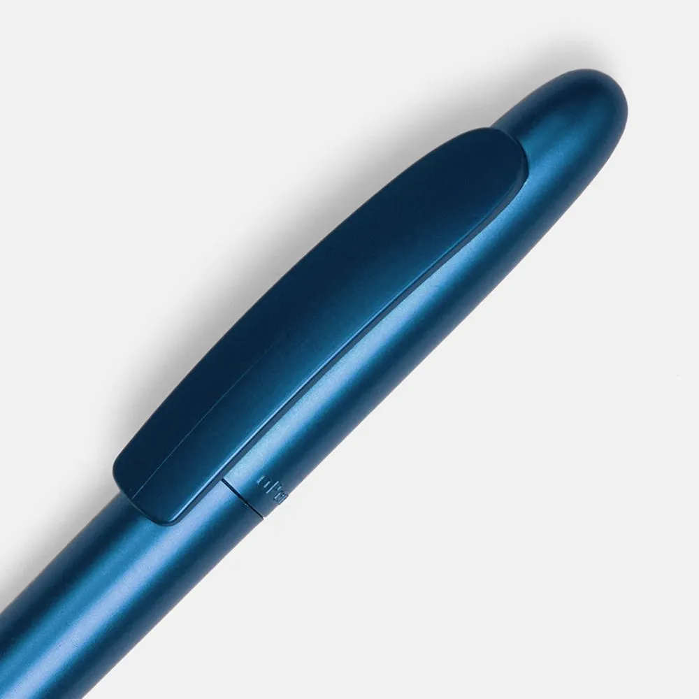 Ручка шариковая Moor Silver, синий металлик заказать онлайн с вашим дизайном на заказ в Москве и области