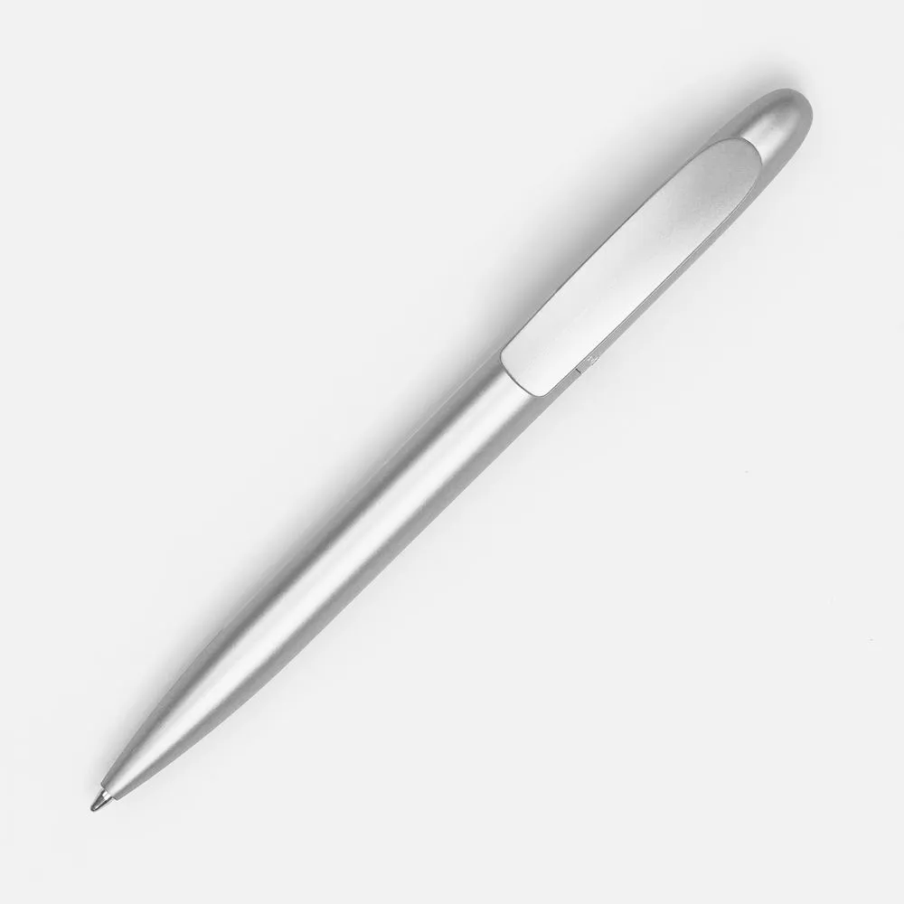 Ручка шариковая Moor Silver, серебристый металлик заказать онлайн с вашим дизайном на заказ в Москве и области