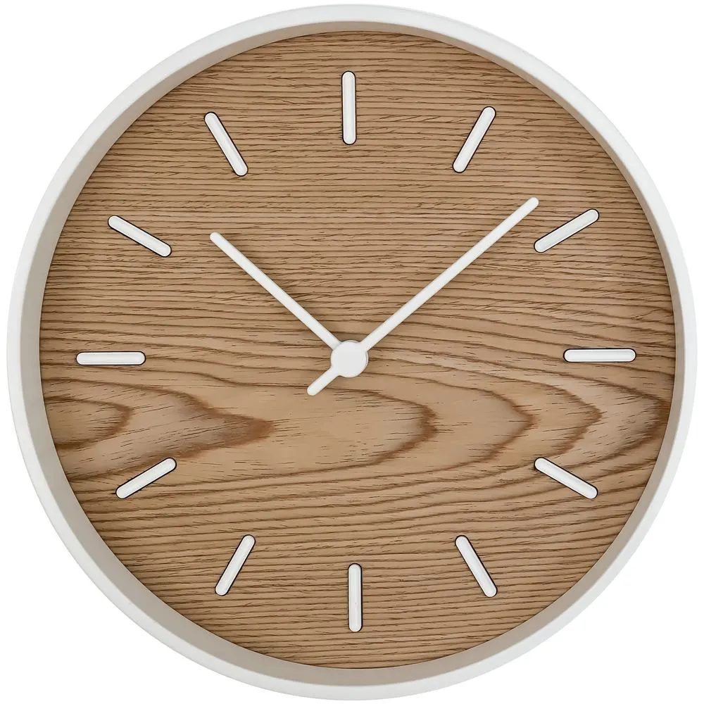 Часы настенные Kudo, беленый дуб заказать онлайн с вашим дизайном на заказ в Москве и области