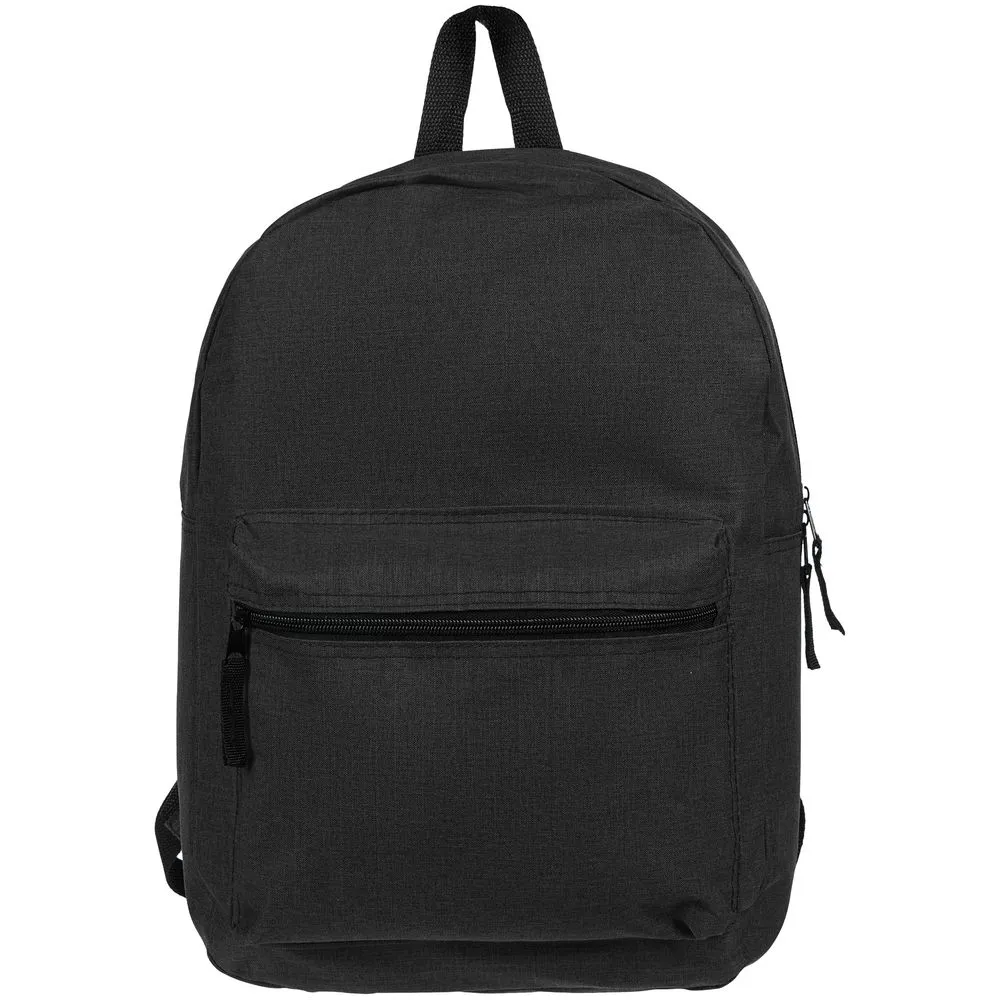 Рюкзак Melango, черный заказать онлайн с вашим дизайном на заказ в Москве и области