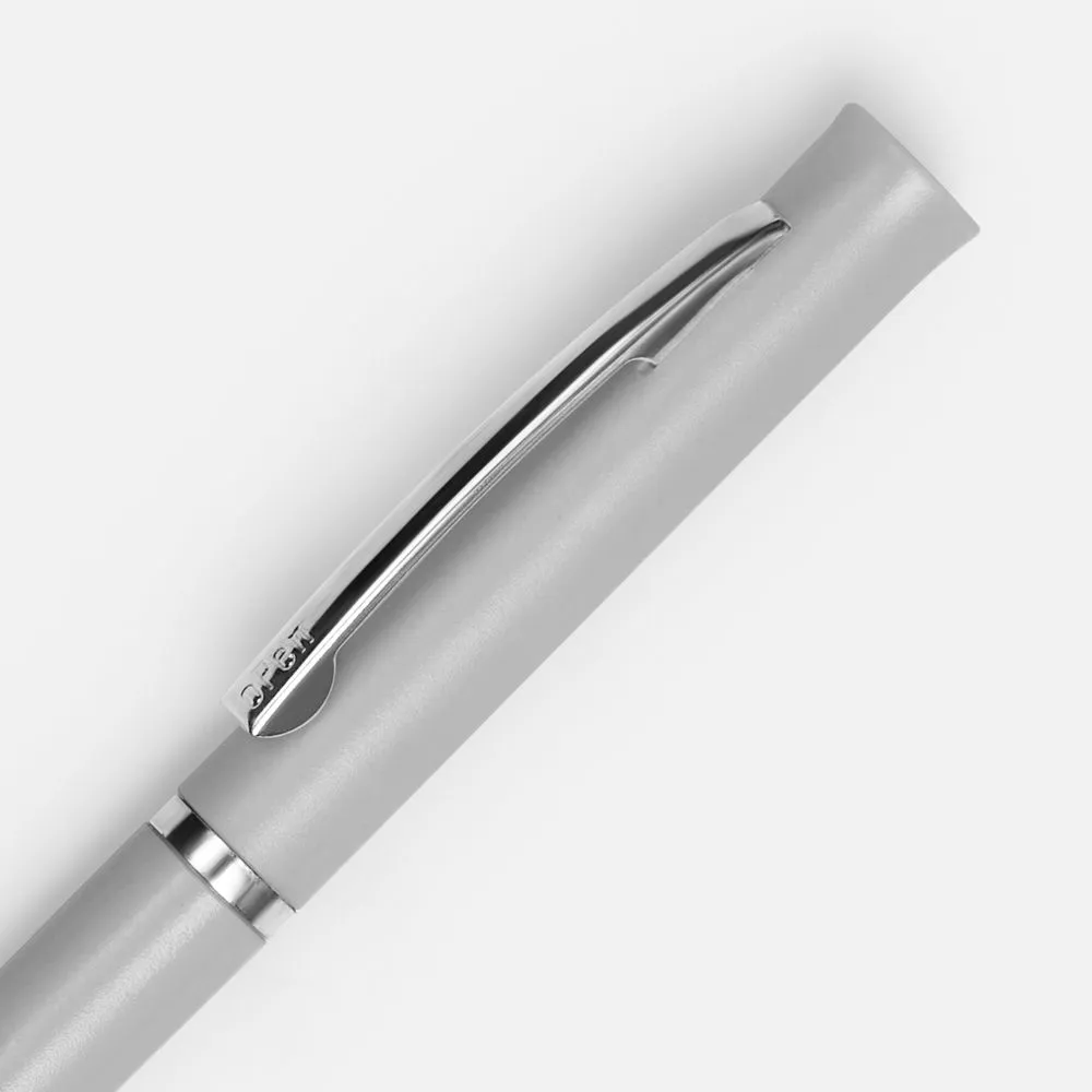 Ручка шариковая Euro Chrome, серая заказать онлайн с вашим дизайном на заказ в Москве и области