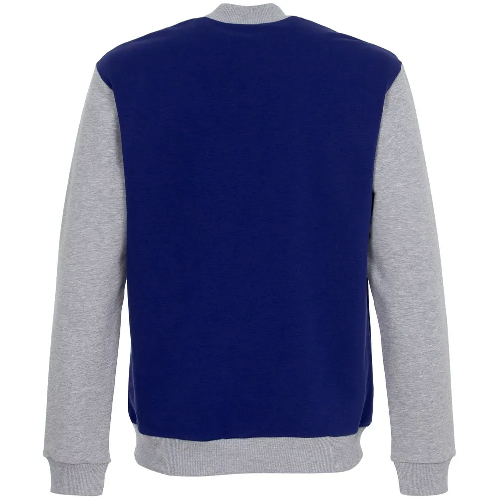 Бомбер College ярко-синий, размер XL заказать онлайн с вашим дизайном на заказ в Москве и области