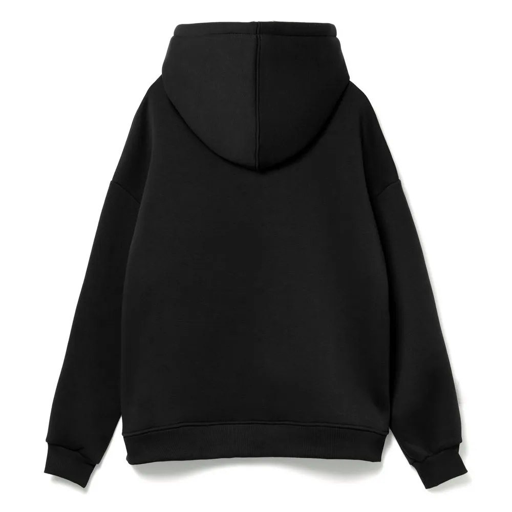 Худи Kulonga Oversize, черное, размер ХS/S заказать онлайн с вашим дизайном на заказ в Москве и области