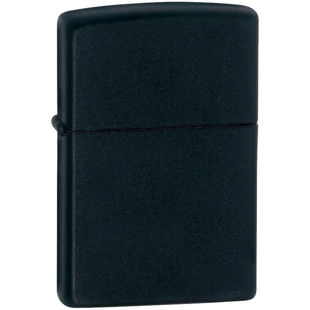 Зажигалка Zippo Classic Matte, матовая черная заказать онлайн с вашим дизайном на заказ в Москве и области