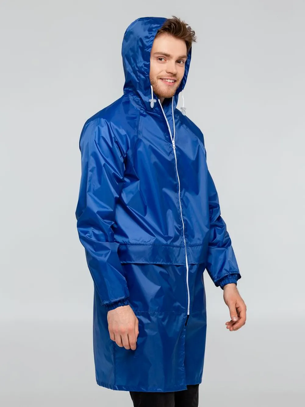 Дождевик Rainman Zip Pro, ярко-синий заказать онлайн с вашим дизайном на заказ в Москве и области