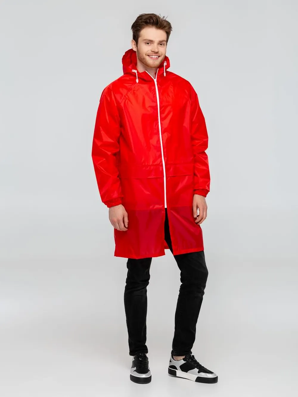 Дождевик Rainman Zip Pro красный, размер XXL заказать онлайн с вашим дизайном на заказ в Москве и области