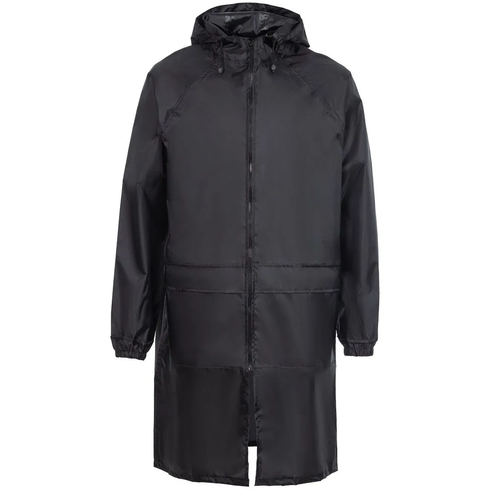 Дождевик Rainman Zip Pro, черный заказать онлайн с вашим дизайном на заказ в Москве и области