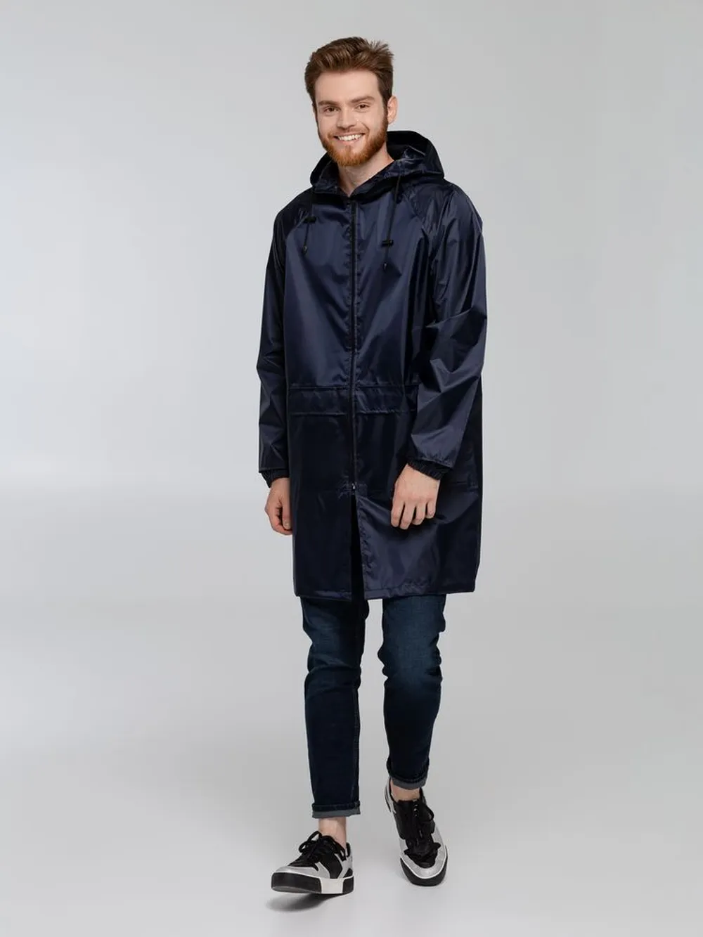 Дождевик Rainman Zip Pro темно-синий, размер XXL заказать онлайн с вашим дизайном на заказ в Москве и области