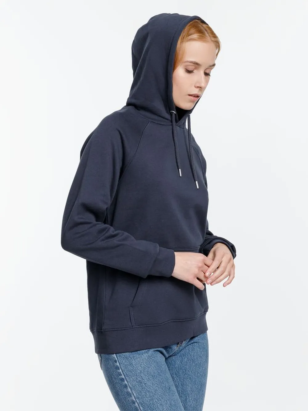 Толстовка унисекс Stellar, темно-синяя, размер S заказать онлайн с вашим дизайном на заказ в Москве и области