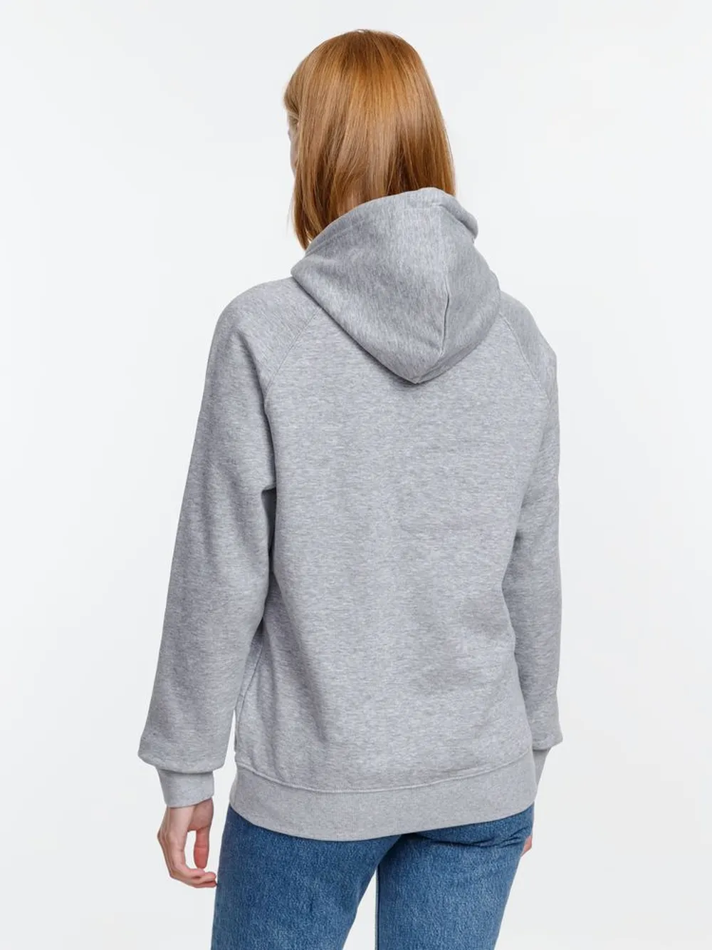 Толстовка унисекс Stellar, серый меланж, размер XS заказать онлайн с вашим дизайном на заказ в Москве и области