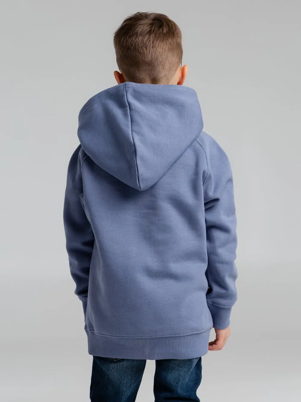 Толстовка детская Stellar Kids, синяя, на рост 96-104 см (4 года) заказать онлайн с вашим дизайном на заказ в Москве и области