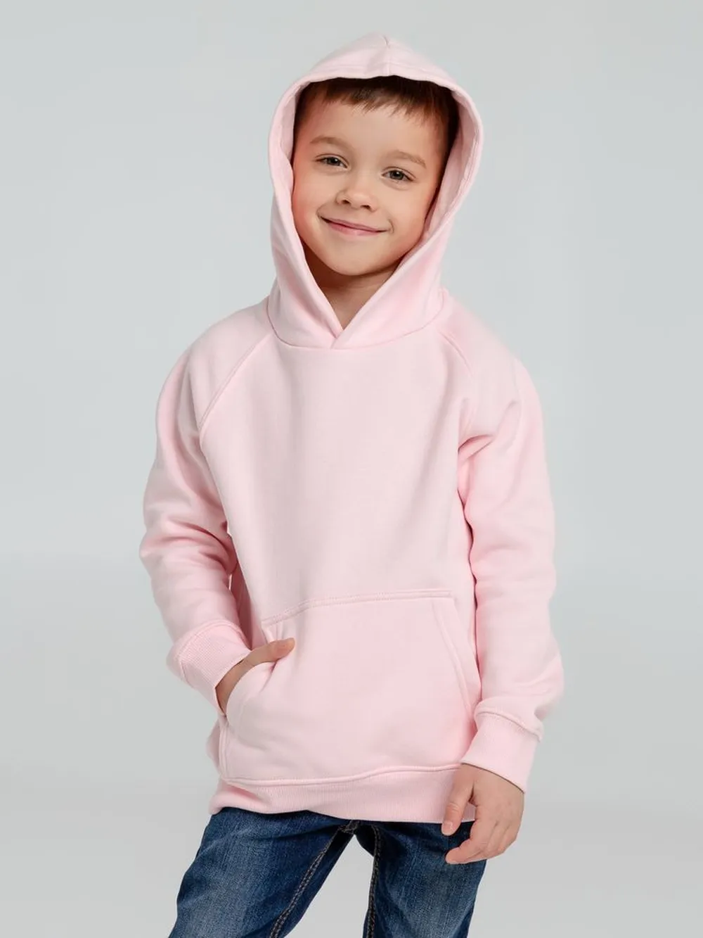 Толстовка детская Stellar Kids, розовая, на рост 96-104 см (4 года) заказать онлайн с вашим дизайном на заказ в Москве и области