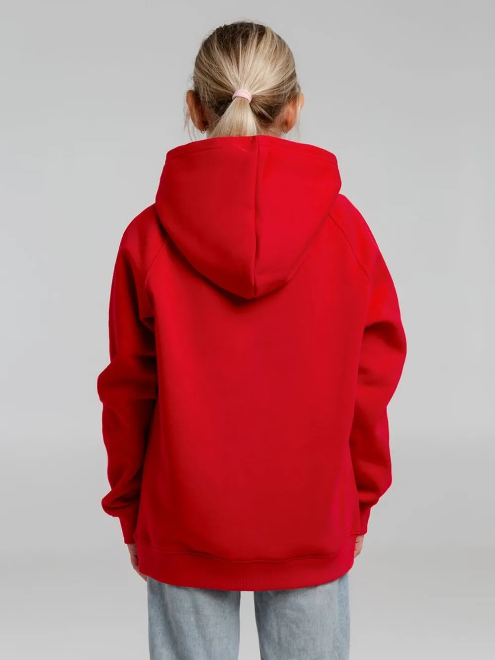 Толстовка детская Stellar Kids, красная, на рост 106-116 см (6 лет) заказать онлайн с вашим дизайном на заказ в Москве и области