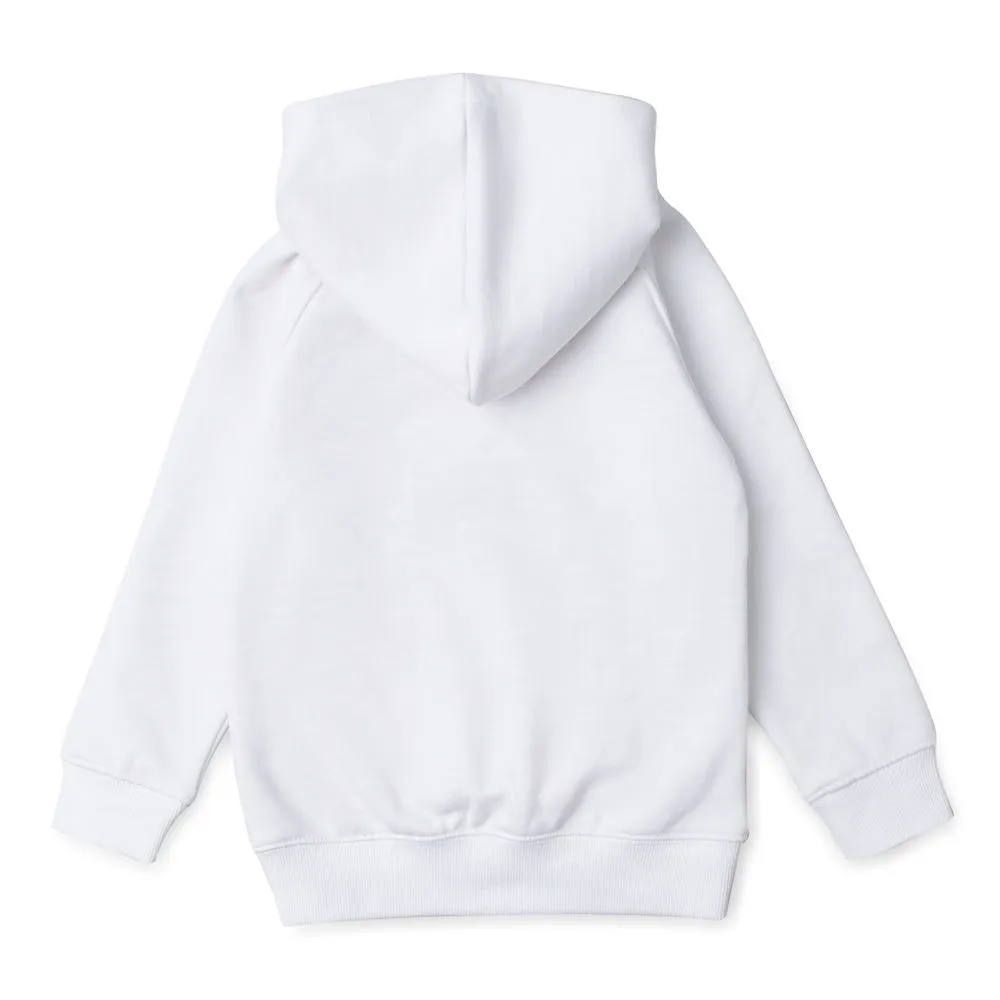 Толстовка детская Stellar Kids, белая, на рост 118-128 см (8 лет) заказать онлайн с вашим дизайном на заказ в Москве и области