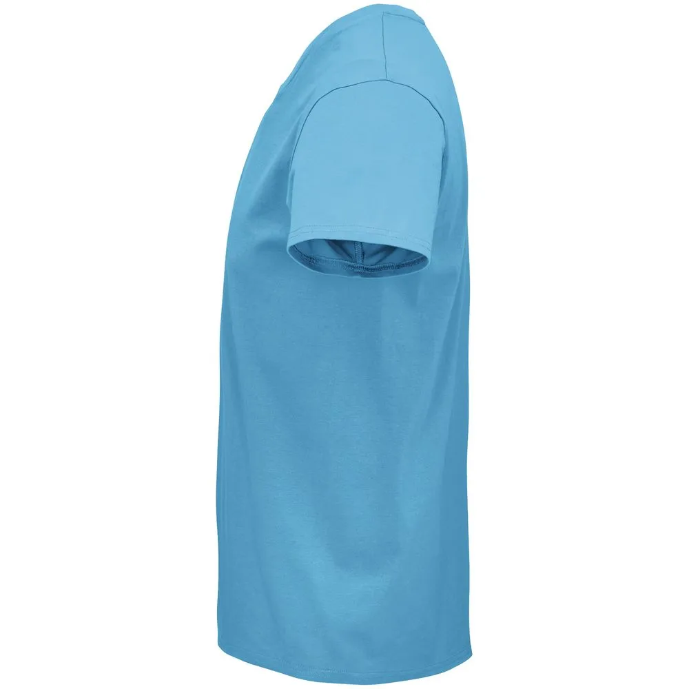 Футболка мужская Pioneer Men, бирюзовая, размер S заказать онлайн с вашим дизайном на заказ в Москве и области