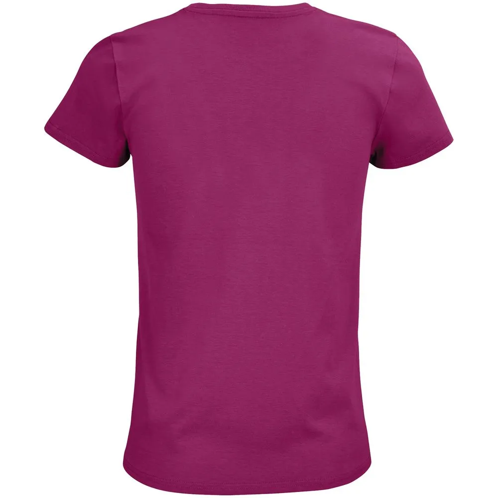 Футболка женская Pioneer Women, ярко-розовая (фуксия), размер L заказать онлайн с вашим дизайном на заказ в Москве и области