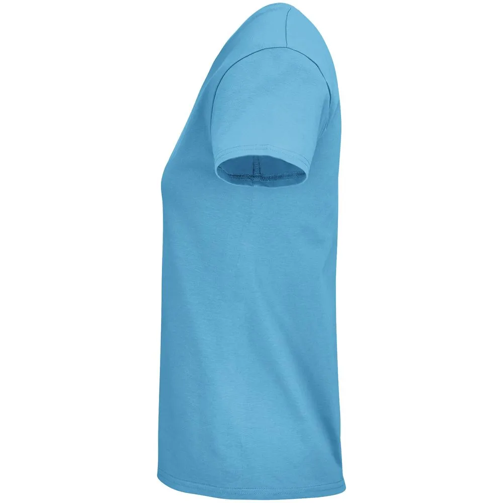 Футболка женская Crusader Women, бирюзовая, размер XL заказать онлайн с вашим дизайном на заказ в Москве и области