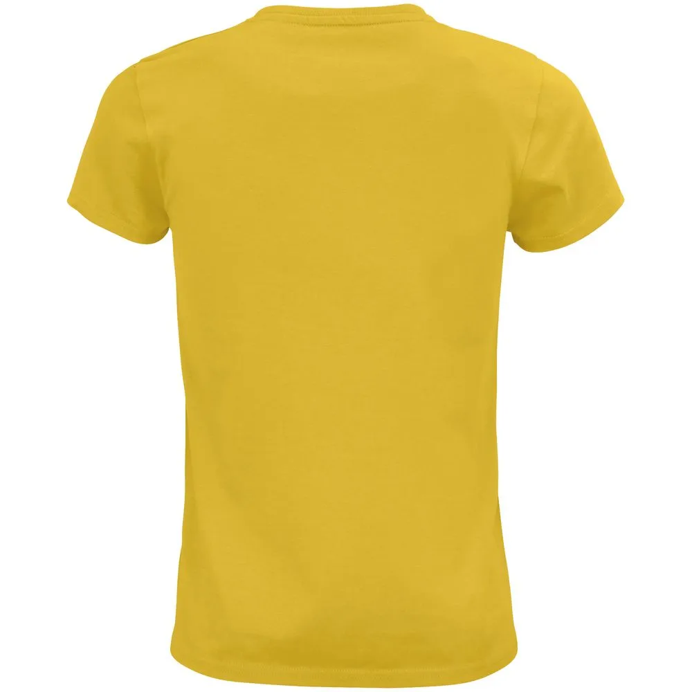 Футболка женская Crusader Women, желтая, размер L заказать онлайн с вашим дизайном на заказ в Москве и области