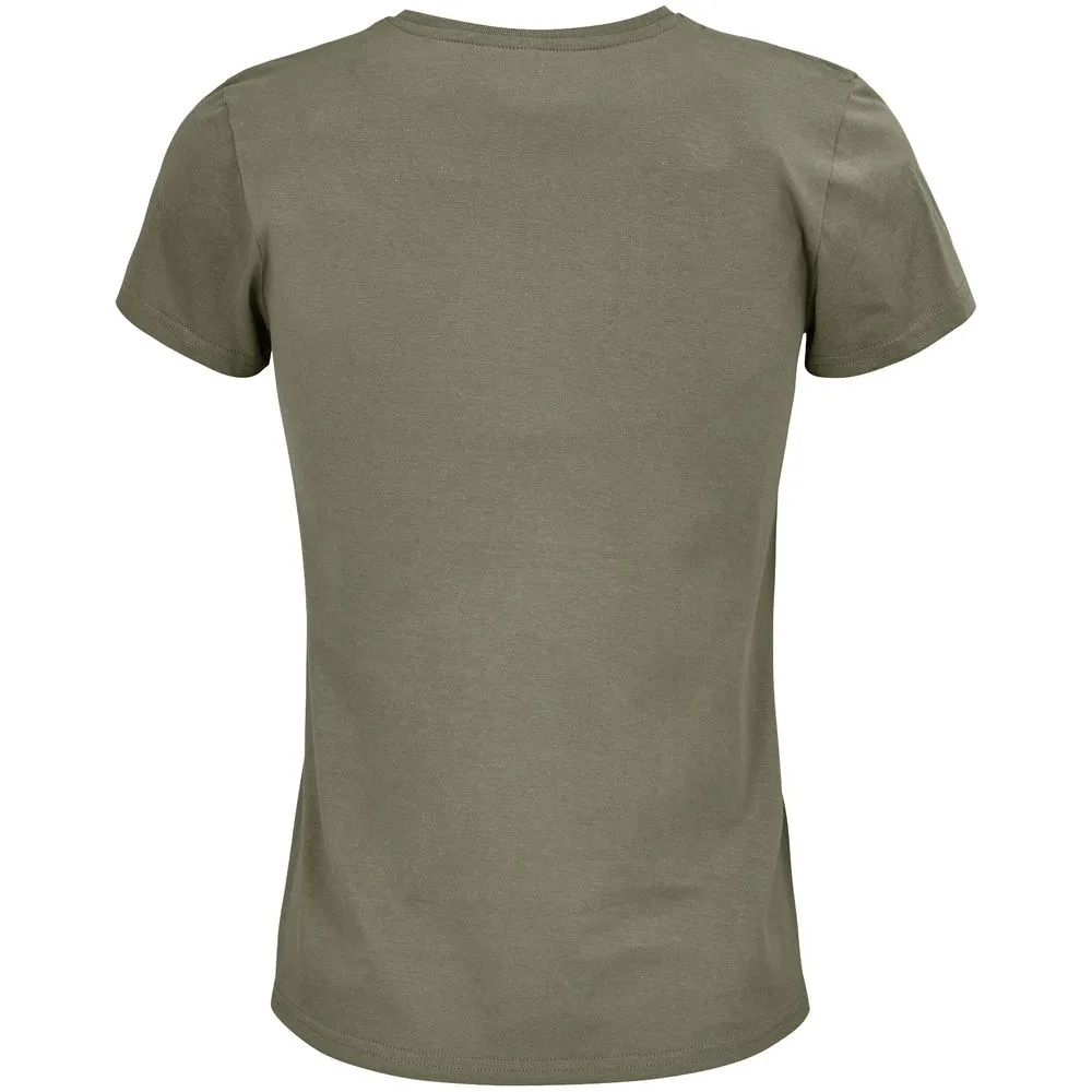 Футболка женская Crusader Women, хаки, размер XL заказать онлайн с вашим дизайном на заказ в Москве и области