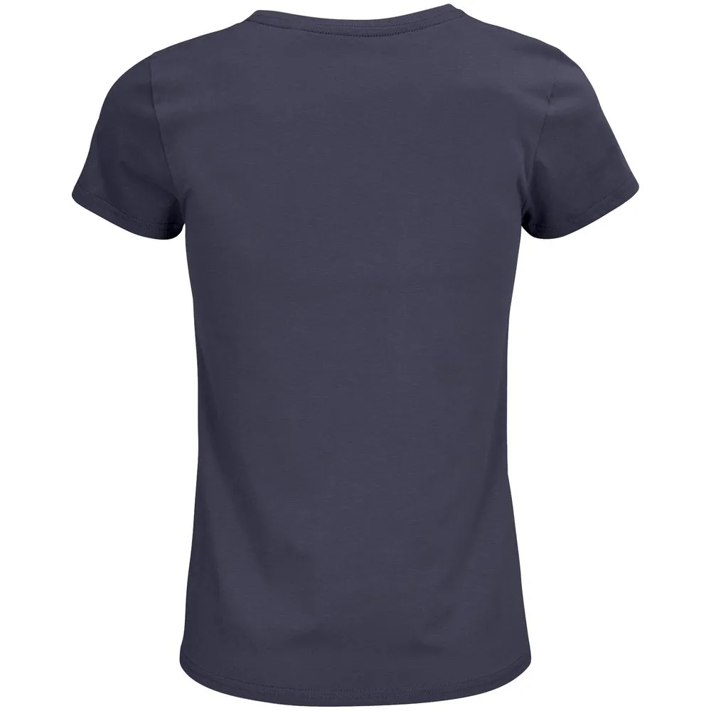 Футболка женская Crusader Women, темно-серая (графит), размер XXL заказать онлайн с вашим дизайном на заказ в Москве и области